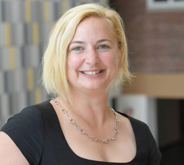 headshot of woman smiling